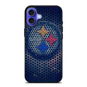 PITTSBURGH STEELERS RUSTY CIRCLE LOGO iPhone 16 Case