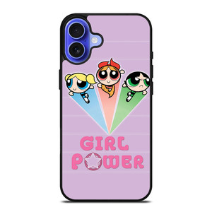 POWER PUFF GIRLS POWER iPhone 16 Case POWER PUFF GIRLS POWER iPhone 16 Case