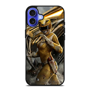 POWER RANGER YELLOW iPhone 16 Case POWER RANGER YELLOW iPhone 16 Case
