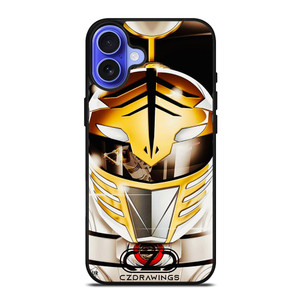 POWER RANGERS WHITE iPhone 16 Case POWER RANGERS WHITE iPhone 16 Case