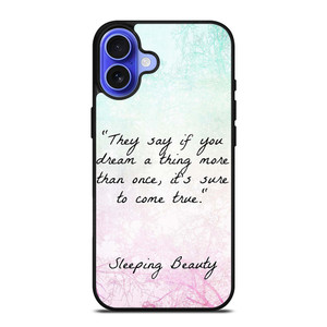 PRINCESS AURORA QUOTES iPhone 16 Case PRINCESS AURORA QUOTES iPhone 16 Case
