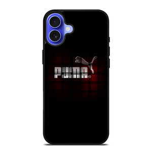 PUMA LOGO RED BLOCK iPhone 16 Case