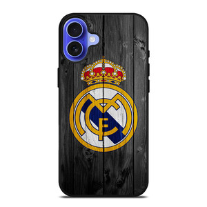 REAL MADRID FOOTBALL SOCCER TEAMS iPhone 16 Case REAL MADRID FOOTBALL SOCCER TEAMS iPhone 16 Case