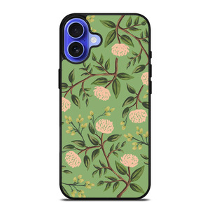 RIFLE PAPER EMERALD PEONIES iPhone 16 Case