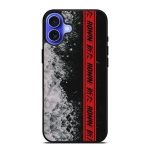 RONIN LOGO SPLASH WATER iPhone 16 Case RONIN LOGO SPLASH WATER iPhone 16 Case