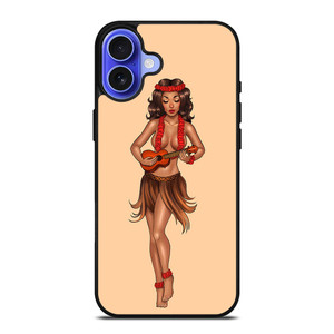 SAILOR JERRY S HULA GIRL iPhone 16 Case