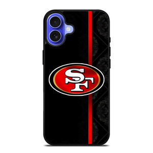 SAN FRANCISCO 49ERS LOGO ICON iPhone 16 Case SAN FRANCISCO 49ERS LOGO ICON iPhone 16 Case
