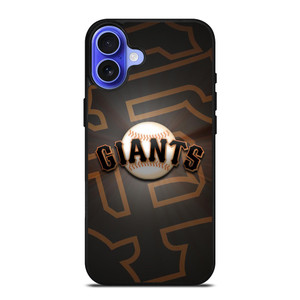 SAN FRANCISCO GIANTS SF LINES iPhone 16 Case SAN FRANCISCO GIANTS SF LINES iPhone 16 Case