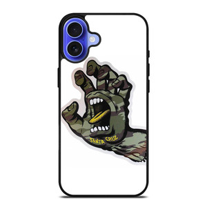 SANTA CRUZ CAMO SKATEBOARD iPhone 16 Case