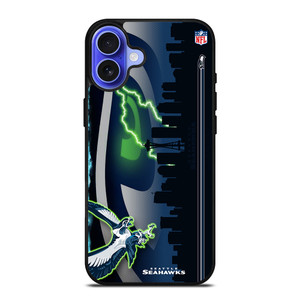 SEATTLE SEAHAWKS NFL CITY iPhone 16 Case