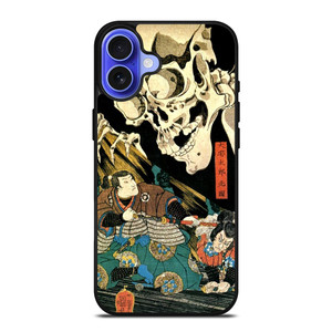 SKULL JAPANESE ART STYLE iPhone 16 Case