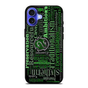SLYTHEHRIN CODE ETIC iPhone 16 Case SLYTHEHRIN CODE ETIC iPhone 16 Case