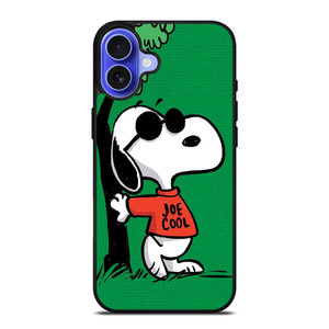 SNOOPY JOE COOL THE PEANUTS iPhone 16 Case SNOOPY JOE COOL THE PEANUTS iPhone 16 Case