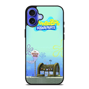 SPONGEBOB RESTAURANT KRUSTYKRAB iPhone 16 Case SPONGEBOB RESTAURANT KRUSTYKRAB iPhone 16 Case