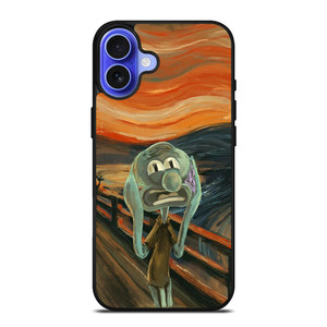 SQUIDWARD OIL PAINTING iPhone 16 Case