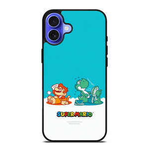 SUPER MARIO AND DINO NINTENDO iPhone 16 Case SUPER MARIO AND DINO NINTENDO iPhone 16 Case