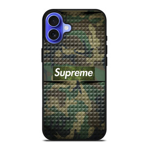 SUPREME BET LOGO CAMO iPhone 16 Case SUPREME BET LOGO CAMO iPhone 16 Case