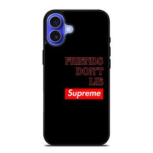 SUPREME FRIENDS DON'T LIE iPhone 16 Case SUPREME FRIENDS DON'T LIE iPhone 16 Case
