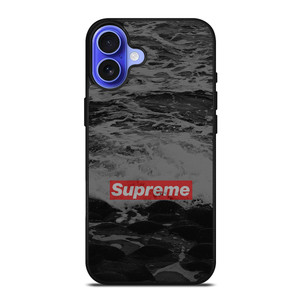 SUPREME LOGO OCEAN iPhone 16 Case SUPREME LOGO OCEAN iPhone 16 Case