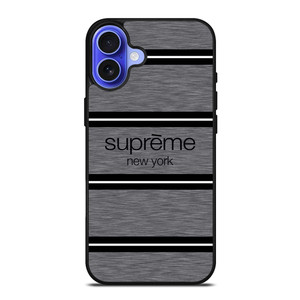 SUPREME NEW YORK STRIPE iPhone 16 Case SUPREME NEW YORK STRIPE iPhone 16 Case