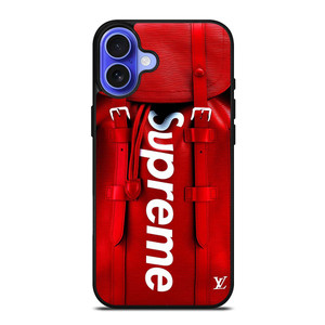SUPREME RED BAG iPhone 16 Case SUPREME RED BAG iPhone 16 Case