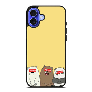 SUPREME WE BARE BEAR iPhone 16 Case SUPREME WE BARE BEAR iPhone 16 Case