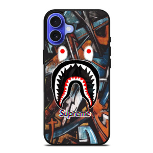 SUPREME X BAPE ABSTRACTIVE iPhone 16 Case SUPREME X BAPE ABSTRACTIVE iPhone 16 Case