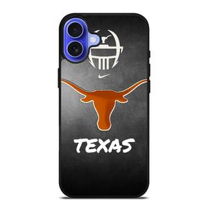 TEXAS LONGHORNS LOGO FOOTBALL iPhone 16 Case TEXAS LONGHORNS LOGO FOOTBALL iPhone 16 Case