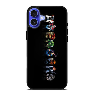 THE AVENGERS ASSEMBLED iPhone 16 Case THE AVENGERS ASSEMBLED iPhone 16 Case