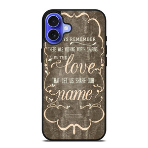 THE AVETT BROTHERS QUOTES iPhone 16 Case THE AVETT BROTHERS QUOTES iPhone 16 Case