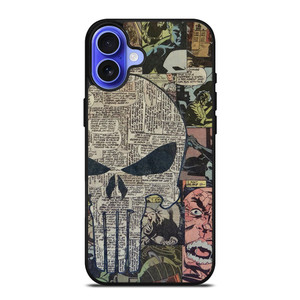 THE PUNISHER COMIC iPhone 16 Case