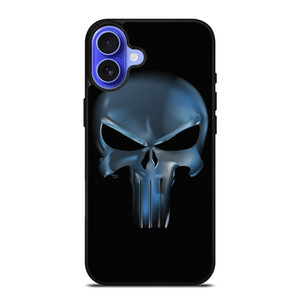 THE PUNISHER SKULL METAL LOGO iPhone 16 Case