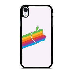 APPLE RETRO DESIGN WHITE iPhone XR Case