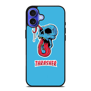 THRASHER LOGO SKULL ARTWORK iPhone 16 Case THRASHER LOGO SKULL ARTWORK iPhone 16 Case