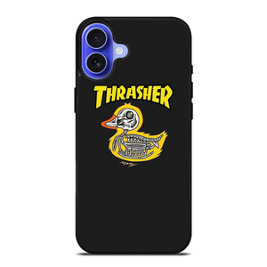 THRASHER SKATEBOARD MAGAZINE DUCK iPhone 16 Case THRASHER SKATEBOARD MAGAZINE DUCK iPhone 16 Case