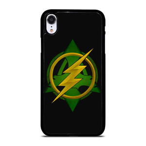 ARROW VS THE FLASH LOGO iPhone XR Case ARROW VS THE FLASH LOGO iPhone XR Case