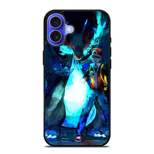 TRAINER RED POKEMON iPhone 16 Case