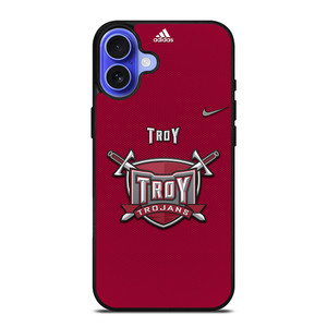 TROY TROJANS SYMBOL LOGO iPhone 16 Case TROY TROJANS SYMBOL LOGO iPhone 16 Case