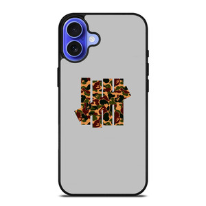 UNDEFEATED LOGO BAPE CAMO iPhone 16 Case UNDEFEATED LOGO BAPE CAMO iPhone 16 Case