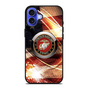 US MARINE CORPS USMC 2 iPhone 16 Case US MARINE CORPS USMC 2 iPhone 16 Case