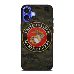 US MARINE CORPS USMC 3 iPhone 16 Case US MARINE CORPS USMC 3 iPhone 16 Case