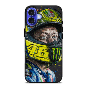 VALENTINO ROSSI ART 46 iPhone 16 Case VALENTINO ROSSI ART 46 iPhone 16 Case