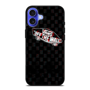 VANS OFF THE WALL GLITCH LOGO iPhone 16 Case VANS OFF THE WALL GLITCH LOGO iPhone 16 Case