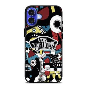 VANS VIVE LATINO LOGO iPhone 16 Case VANS VIVE LATINO LOGO iPhone 16 Case