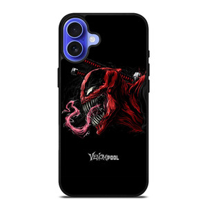 VENOMPOOL VENOM DEADPOOL MARVEL iPhone 16 Case VENOMPOOL VENOM DEADPOOL MARVEL iPhone 16 Case