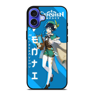 VENTI WINDBORNE BARD GENSHIN iPhone 16 Case VENTI WINDBORNE BARD GENSHIN iPhone 16 Case