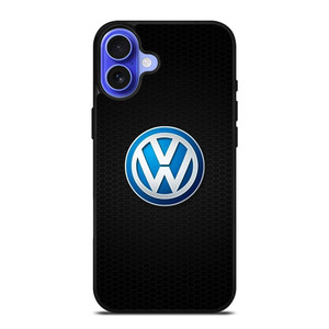 VW VOLKSWAGEN CAR LOGO EMBLEM iPhone 16 Case VW VOLKSWAGEN CAR LOGO EMBLEM iPhone 16 Case