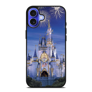 WALT DISNEY CASTLE FIREWORKS iPhone 16 Case WALT DISNEY CASTLE FIREWORKS iPhone 16 Case
