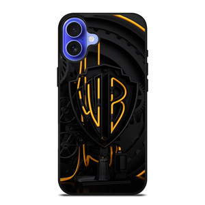 WARNER BROS LOGO STEAMPUNK iPhone 16 Case WARNER BROS LOGO STEAMPUNK iPhone 16 Case