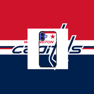 WASHINGTON CAPITALS STRIPS iPhone 16 Case